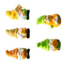 Winzige Herbstzwerge Mini Thanksgiving-Zwerge Figuren