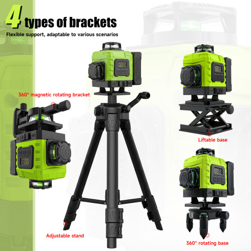 4D 16 Line Laser Level  Line Self Leveling for Construction and DIY 2