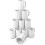 Ceramic sublimation mug white 15 oz 12-pack 1