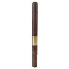 Punzón para coser cuero con mango de madera y funda de 5 mm