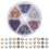 Unbranded iron bead caps for jewelry making, assorted colors 1