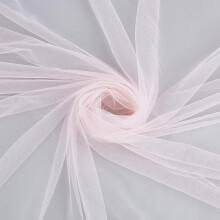 Pink tulle fabric sheer chiffon mesh 2m x 1.6m