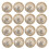 Syknappar i antik guldlegering (20-pack) 1