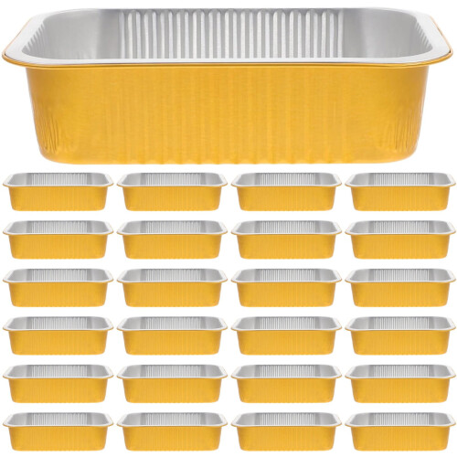 Aluminum Baking Pans 750ml 25pcs 1