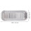 Engångsbrödformar i aluminium med PP-lock (20 st) 3