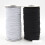 Zwarte TPU elastische band 10m x 6mm 4