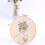 Stick-Starterset mit vorgedrucktem Blumenmuster 3
