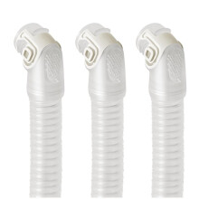 3pcs Replacement Elbow and Short Tube for  AirFit N20 and Airtouch N20 Replacement Hose Tubing CPAP Accessories