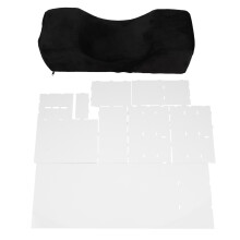 Eyelash Extension Pillow Shelf Set Professional Neck Support Grafting Eyelash Cushion Organizer for Beauty Salon