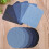 Set di 20 toppe termoadesive in denim per riparare i jeans. 3