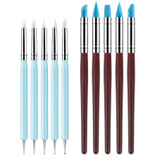 10Pcs Silicone Clay Sculpting Tool, Modeling Dotting Tool & Pottery  Use for DIY Handicraft