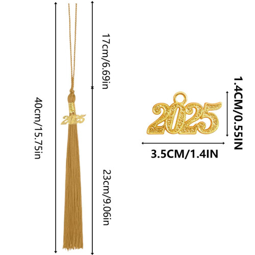 2025 Dimissionshue kvast, sort, 1 pakke 1