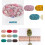 POM-POM Ball Yarn 100% Polyester 3 Pack 450g 8