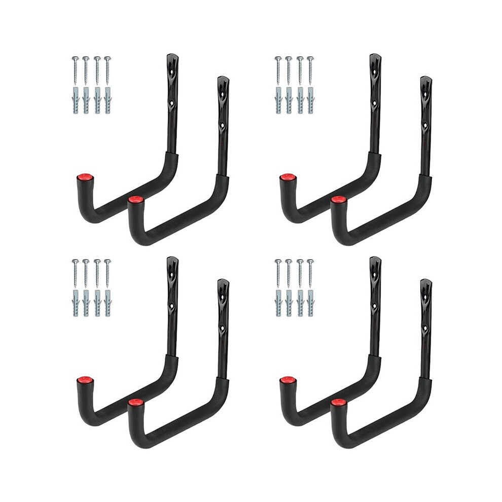 8X Kayak Racks Heavy Duty Wall Mounted Kayak Storage Hooks Kayak Storage Hangers For Canoe Kayak Garage Paddle Board 4712536706498