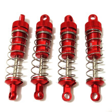 4Pcs Metal Front Rear for WPL C14 C24 MN D90 MN45 HS 18301 A959 K929 Rc Car Upgrades,Red