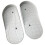 Fitness Machine Footboard Textured Surfaces for Exercise-A Pair 1