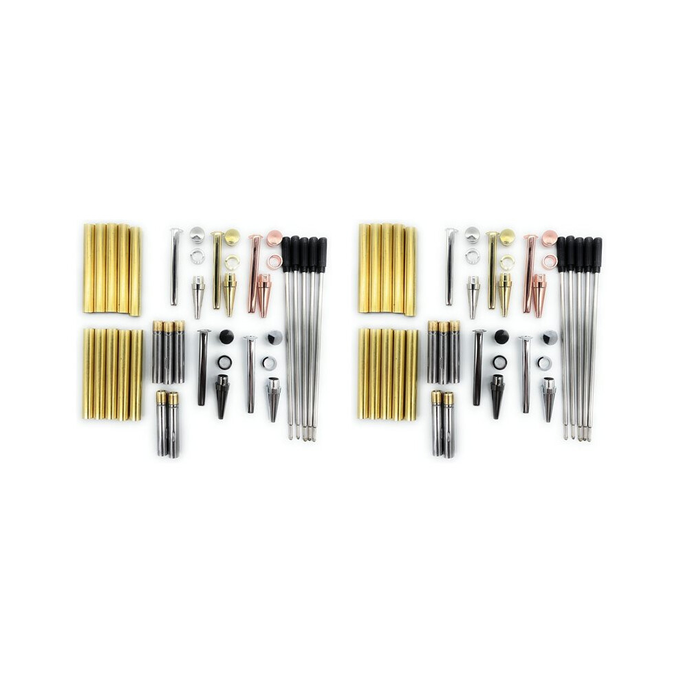 Wooden Twister Pen Set 10-Pack, Various Finishes 7Mm Twister Pen Set 6033963050977