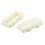 Couvercles de micro de guitare en plastique de couleur blanche 1