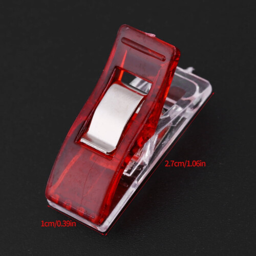 Knitting Clip Plastic Fabric Binding Clamp 20 pcs 1