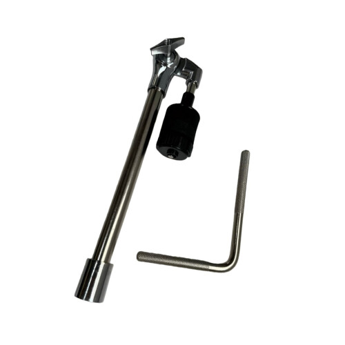 Support de montage de cymbale réglable, accessoire de-Tige en L