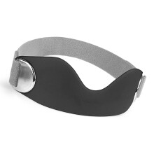 Patella-Kniebandage aus Silikon, verstellbar,-Schwarz