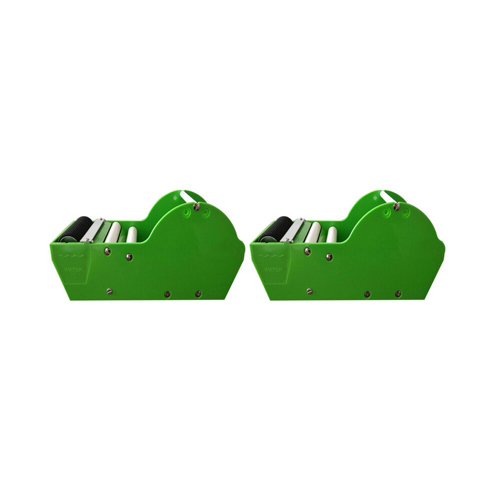 2X Water Activated Gummed Paper Tape Packaging Dispenser Green Paper Tape Cutter For Box Sealing 6033402182313