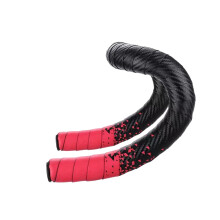 Poignées de guidon de vélo de montagne-noir rougeâtre