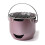 Portable Camping Small Carbon Stove Compacts Windproof BBQ-Pink 1