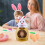 Påskeeggdekorasjonssett med 3 egg og 8 tusjer 4