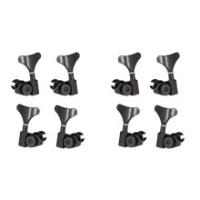 4L 4R Vintage Sealed Bass Tuners Machine Tuning Key Pegs Set Mano Derecha Izquierda para Piezas de Repuesto de Bajo de Guitarra