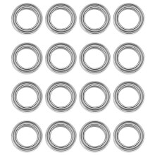 16 Pz Cuscinetto Un Sfere 6.35X9.53X3.17mm per HBX 16889 16889A 16890 16890A SG 1601 SG 1602 SG1601 RC Ricambi Auto Accessori