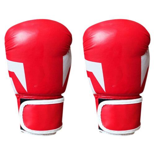 Kinder-Sport-Boxhandschuhe, bequeme Kampfhandschuhe,-Rot