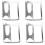 4X Central Console Cup Holder Water Cup Holder Panel Decoration Trim for   C Class W204 2008-2014 RHD 1