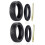 2 Conjunto Pneu de Scooter 8 1/2 com Tubo de 8,5 Polegadas, Pneus Internos e Externos para Scooter Elétrica  1S M365 Pro2 1