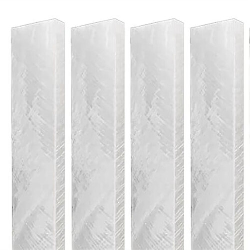 Rectangular-Profile Flat Soapstone Sticks, Includes 40-Refills (USA 1/2" X 3/16" X 5") 1