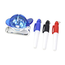 Golf Ball Zeichnung Linie Werkzeug Tragbare Golf Ball Liner-Blau