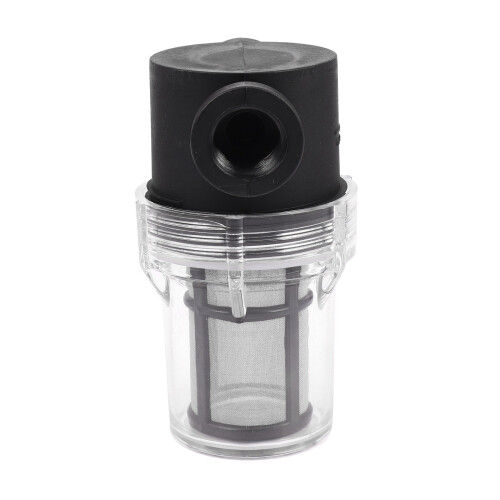 2X Garden Pond Inline Mesh Strainer Water Pump Filter Irrigation High Flow Pipeline Filter