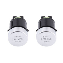 2PCS Car Engine Start Stop Button  for  2008-2016 Sharan 2011-2016 7N 5N0959839 5N0 959 839