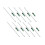10Set/Lot for RF Board Power /Off  Power Eject Button PCB LED Board with Flex Cable TSW-004 for PS4 Slim 1