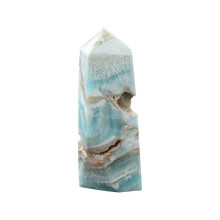 Point D'HéMimorphite Naturel  Baguette en Cristal Calcite des CaraïBes Colonne TéTraéDrique DéCoration éNergéTique 50-70G