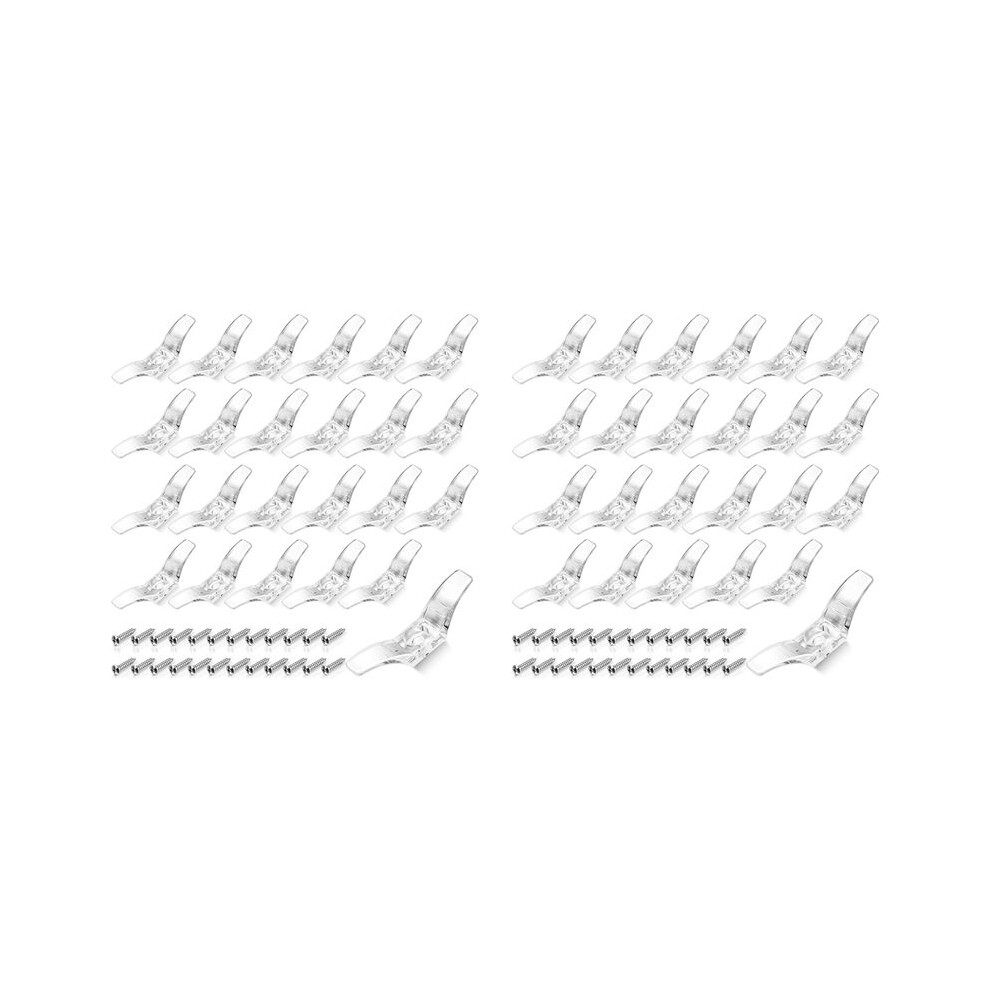 2X Blind Cord Cleats Safety Rope Cleats Window Cord Cleats Blind Cord Winders With Screws For Curtains Sun Shades Ropes 4711528005472