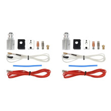 2X 3D-Druckerteile Prusa MK3S+ ExtruderdüSe Heizung Aluminium Schnellschlauchsatz Hohe TemperaturbestäNdigkeit