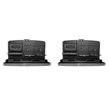 2X Car Multi-Function Dinner Plate Foldable Dining Table Car Tray Universal Car Supplies