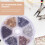 Unbranded iron bead caps for jewelry making, assorted colors 2