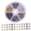 Unbranded iron bead caps for jewelry making, assorted colors 4