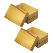 Bloques de Cera para Sellar Botellas: Cera para Embotellado Resistente y Versátil para Vino, 8 Pepitas de Cera de 0,5 Lb con Cinta de PTFE, Dorado