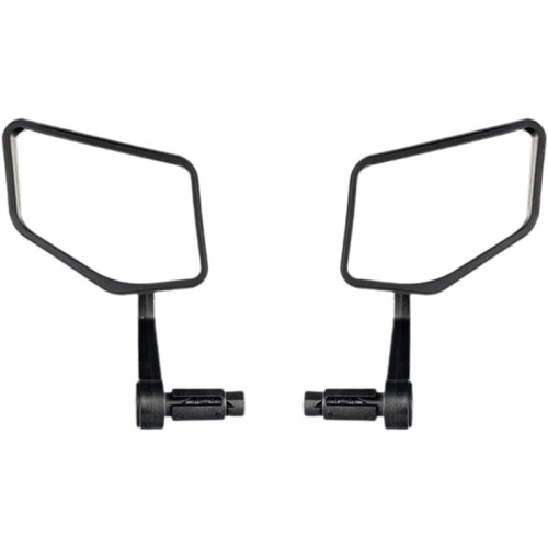 1 Pair of Handlebar-Mounted Bicycle Rearview Mirrors, Suitable for Bicycle Modification.