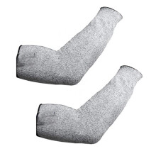 1Pair Arm Sleeve Livello 5 HPPE Copri Manica del Braccio di Protezione da Lavoro Resistente al Taglio