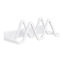 Support de Cache-Pot Antirouille, Support Mural pour Plaques, Forte Capacité de Charge, Sans Perforation, éTagèRe pour Couvercle de Pot, Support de