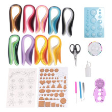 Paper Quilling Kits 45 Colors 900 Strips Quilling Art Paper DIY with Tools for Gift and Diy Home Decoration